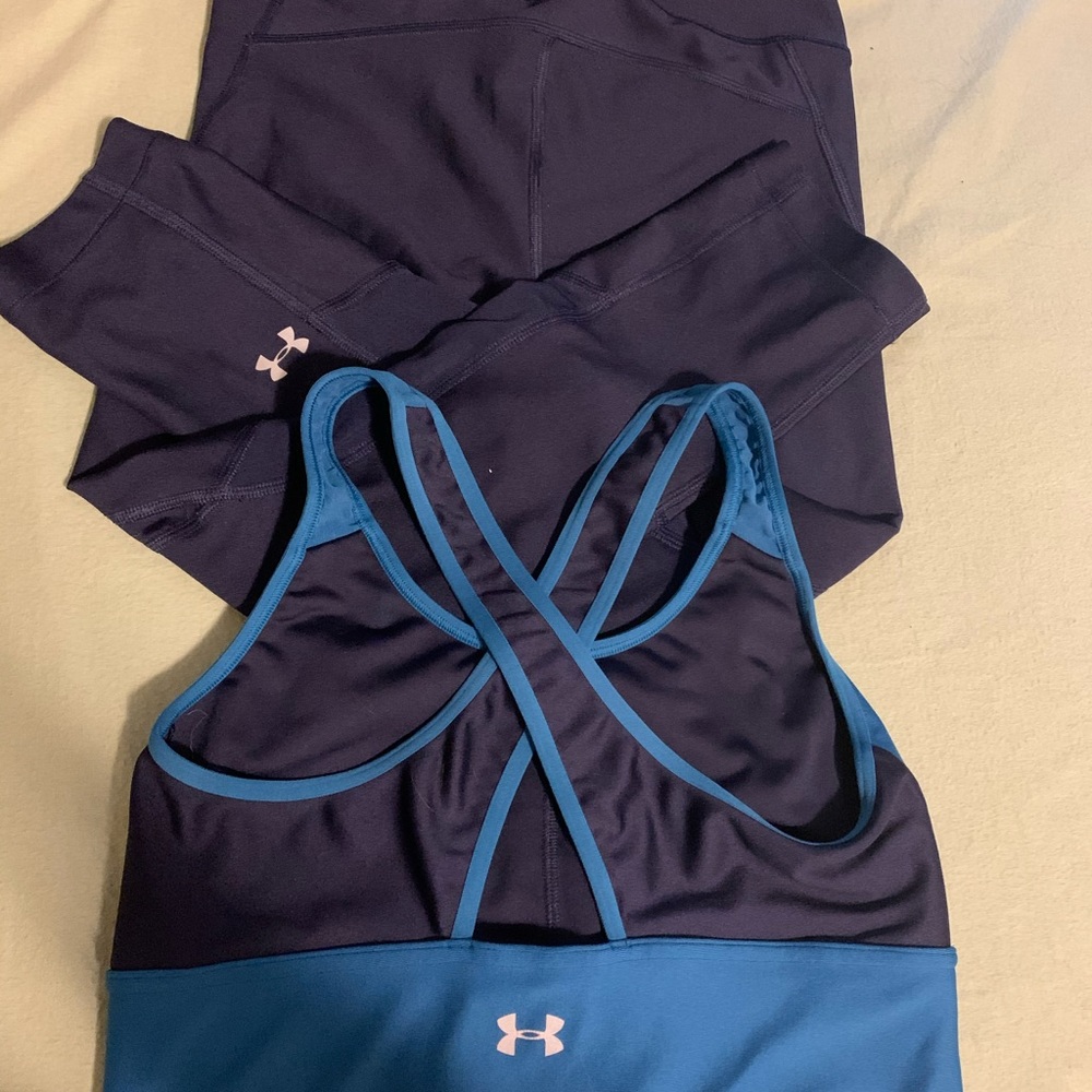 Under armor work out set
